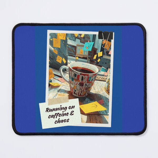 Item preview, Running on caffeine & chaos. designed and sold by Ahmedranjha.