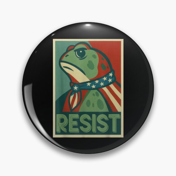Item preview, Portland Frog Protest Resist designed and sold by ivotee.