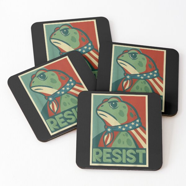 Item preview, Portland Frog Protest Resist designed and sold by ivotee.