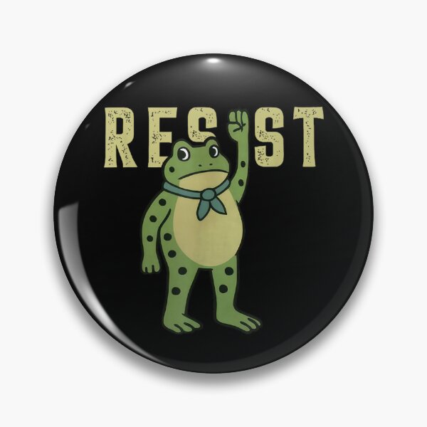 Item preview, Portland Resist Frog Protest No Kings designed and sold by ivotee.