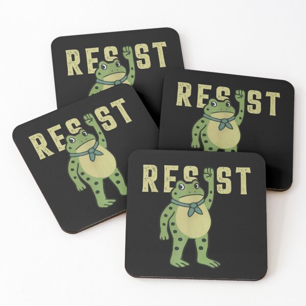 Item preview, Portland Resist Frog Protest No Kings designed and sold by ivotee.