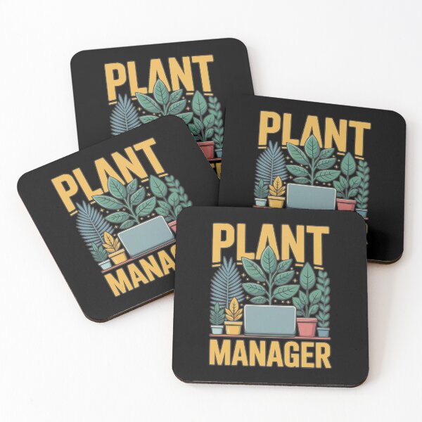 Item preview, Plant Manager – Funny Retro Plant Parent Design designed and sold by DeesDeesigns.