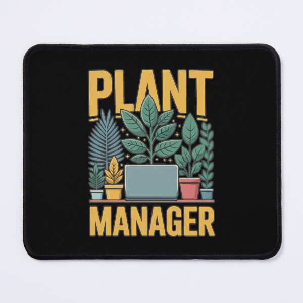 Item preview, Plant Manager – Funny Retro Plant Parent Design designed and sold by DeesDeesigns.