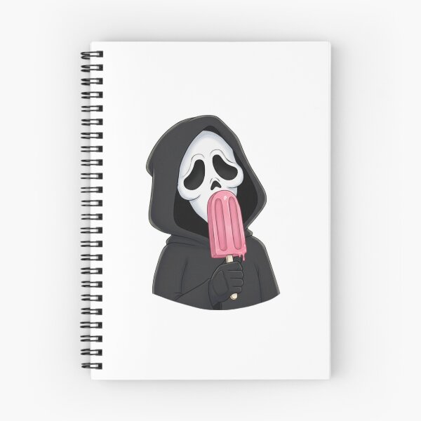 Item preview, Scream popsicle heart meme movie ghostface ghost face parody weird love pink designed and sold by CheeseBlueprint.