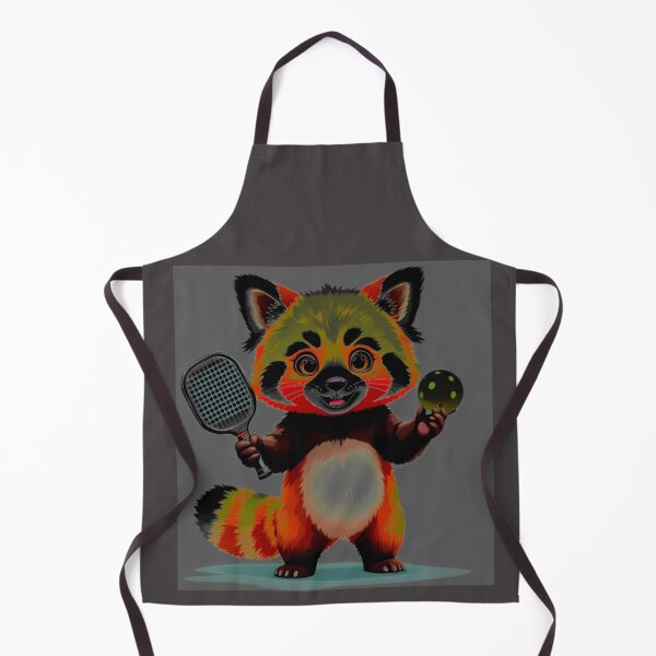 Artikelvorschau, pickleball roter panda turbulent bunt lustig tier design entworfen und verkauft von SmashingDeals.