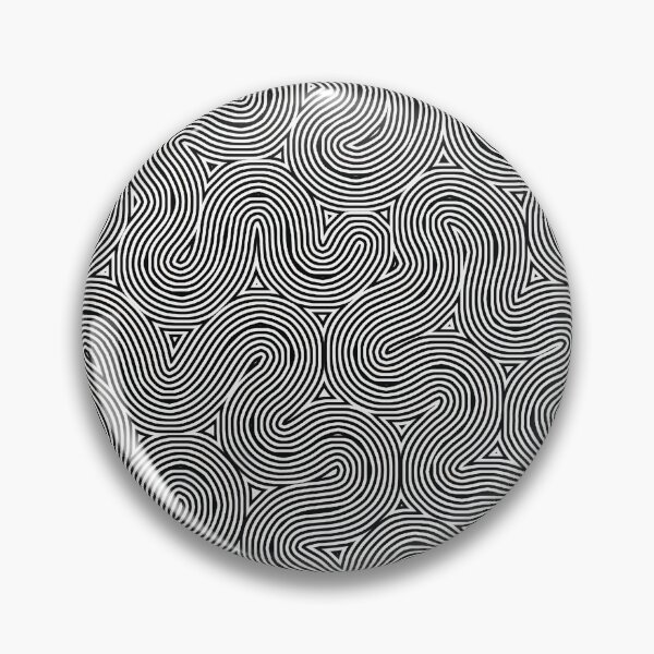 Item preview, Busy Black and White Squiggly Pattern designed and sold by BeJolley.