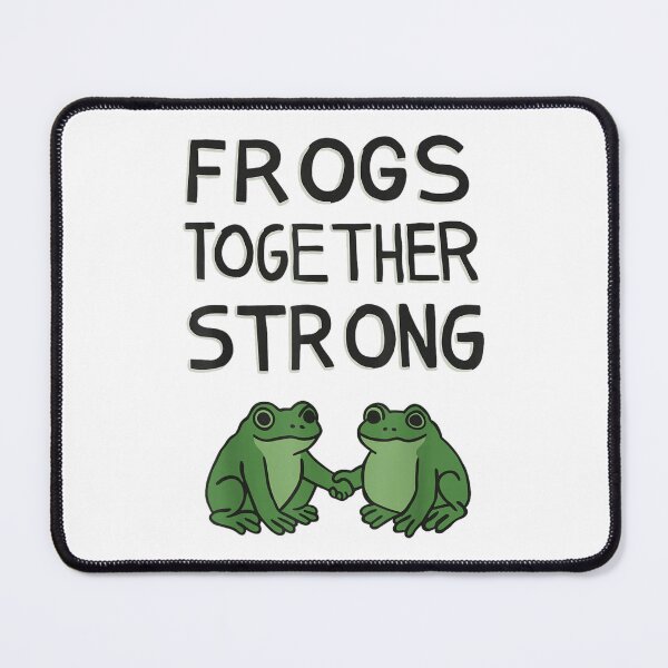 Item preview, Frogs Together Strong - Portland Frog Protest No Kings designed and sold by ivotee.