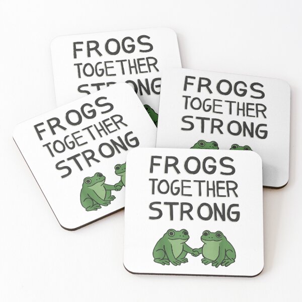 Item preview, Frogs Together Strong - Portland Frog Protest No Kings designed and sold by ivotee.