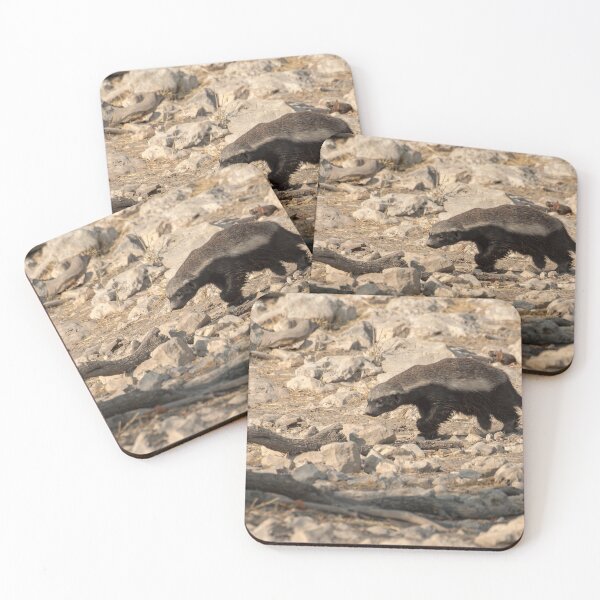 Item preview, Ratel on the Rocks — Honey Badger on the Move designed and sold by DavideAntoniani.