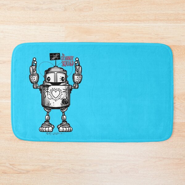 Item preview, .StarBot Squad - Imajenn black and white designed and sold by MetroINKbooks.