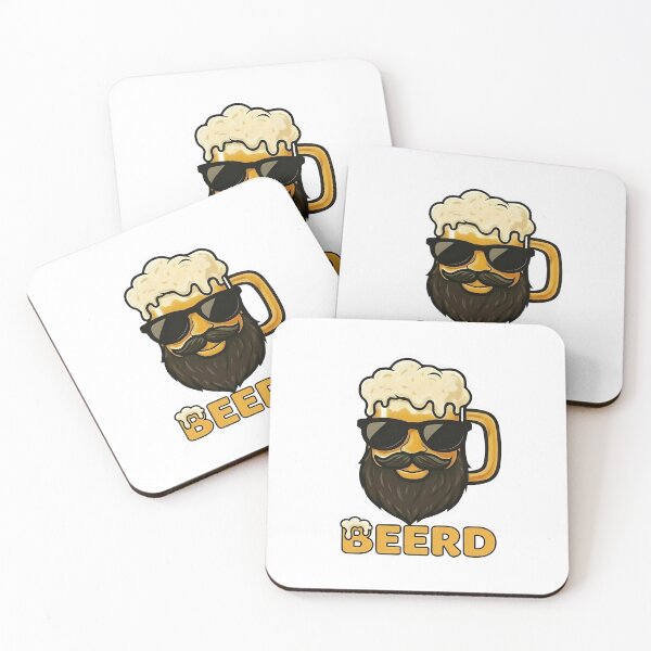 Item preview, Cool Beard Beer designed and sold by 2laughinglemons.
