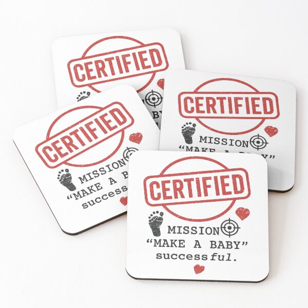 Item preview, Certified: Mission Make a Baby Successful designed and sold by Bellassi.