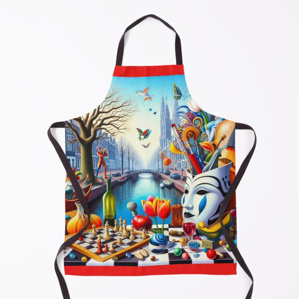 Item preview, Canal of Contrasts – Surreal Assembly of Art, Play, and Reflection designed and sold by daweave77.