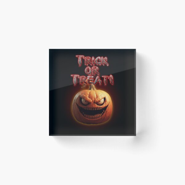 Item preview, Evil Pumpkin Trick or Treat designed and sold by MantixArt.