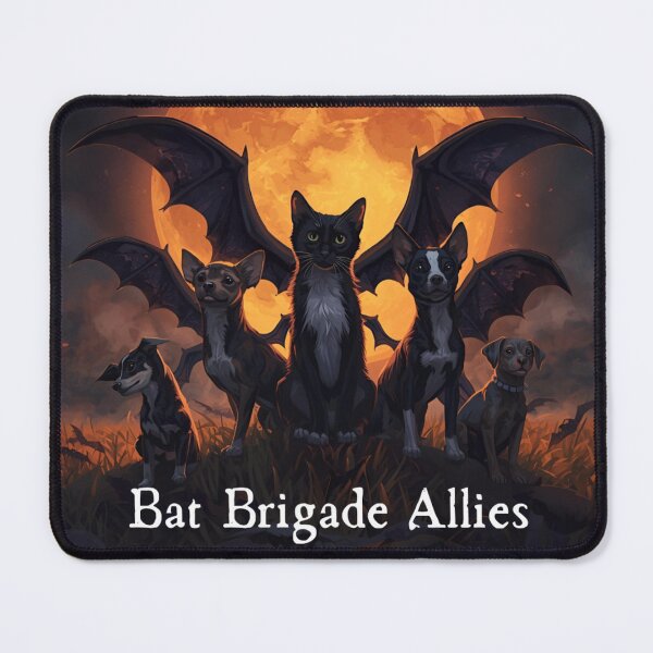 Item preview, Bat Brigade Allies designed and sold by PetJoyPrintsCO.