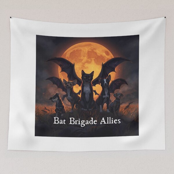 Item preview, Bat Brigade Allies designed and sold by PetJoyPrintsCO.