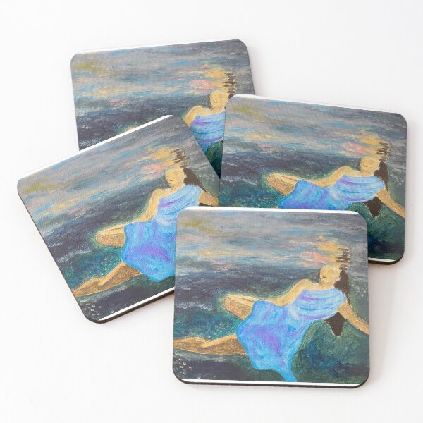 Item preview, Swimming designed and sold by tealightartist.