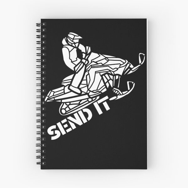 Item preview, Skidoo - Snowmobile Send It designed and sold by 2laughinglemons.