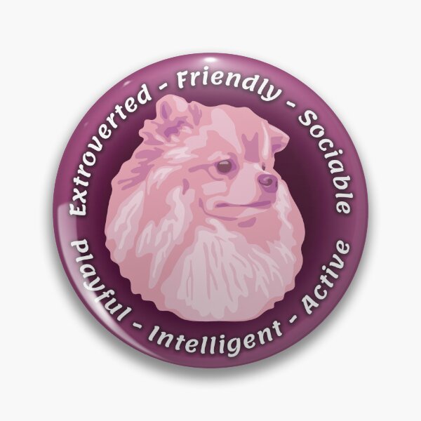 Item preview, Pink Beloved Pomeranian Personality designed and sold by DuFauna.
