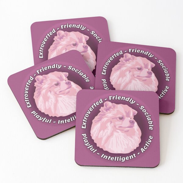 Item preview, Pink Beloved Pomeranian Personality designed and sold by DuFauna.