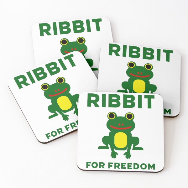 Item preview, Ribbit for freedom  designed and sold by Rachel the Artist .