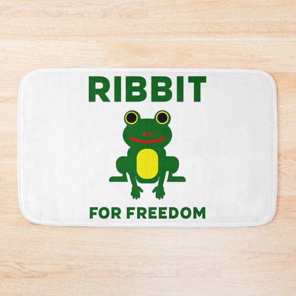 Item preview, Ribbit for freedom  designed and sold by Rachel the Artist .