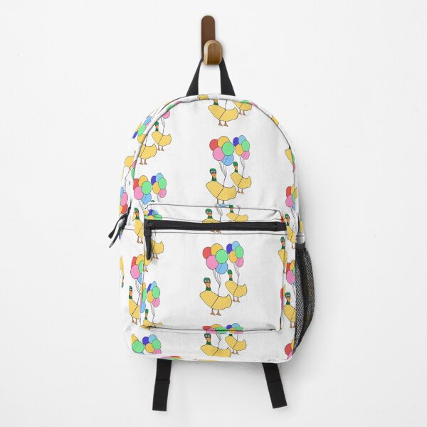 Item preview, Flying Duck with Balloons | Whimsical Animal Illustration designed and sold by Beautiful art store.