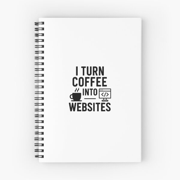 Item preview, I turn cofee into websites designed and sold by Programming Jokes.