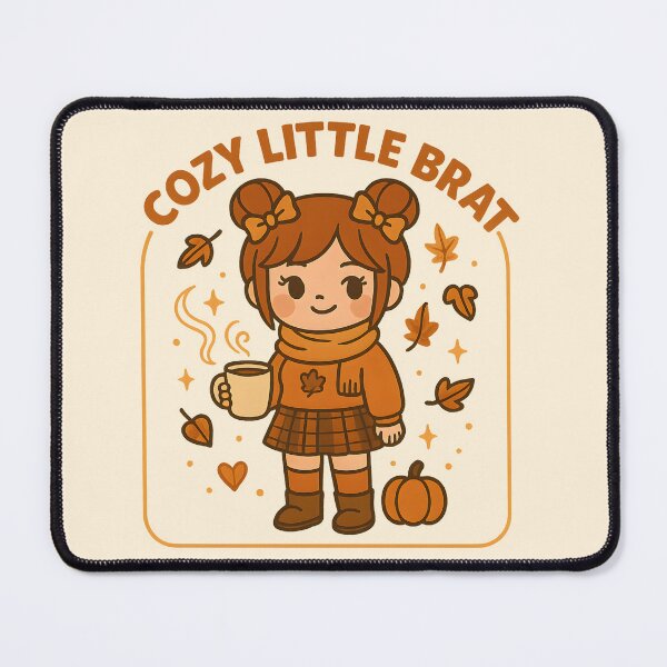 Item preview, Cozy Little Brat Cute and Cheeky Autumn Aesthetic designed and sold by StrictlyPride.