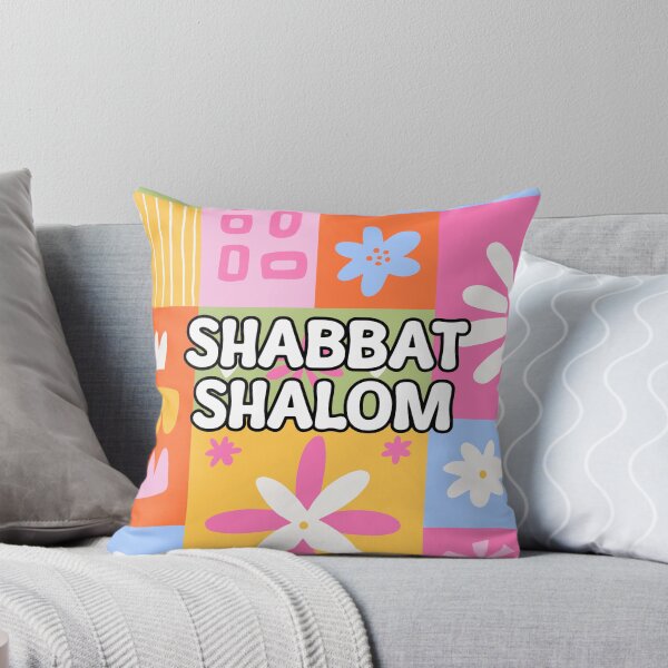 Item preview, Shabbat Shalom Bright Colors designed and sold by Simcha Vibes.