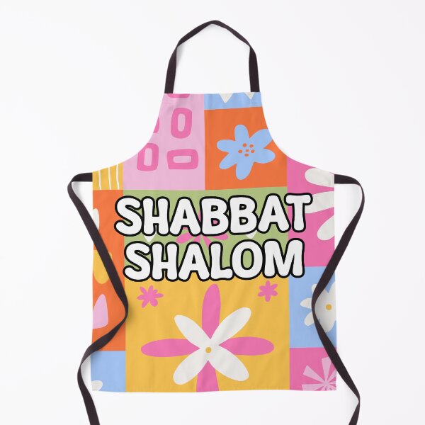 Artikelvorschau, Shabbat Shalom Helle Farben entworfen und verkauft von Simcha Vibes.