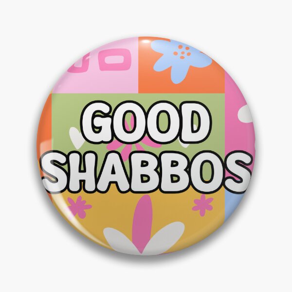 Aperçu de l'œuvre Shabbat Shalom Couleurs vives créée et vendue par Simcha Vibes.