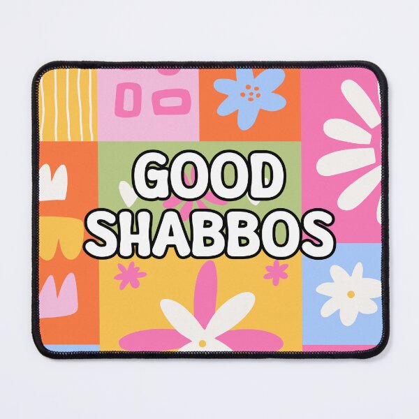 Item preview, Shabbat Shalom Bright Colors designed and sold by Simcha Vibes.