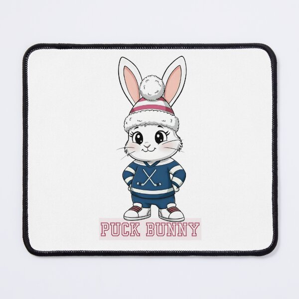 Item preview, Hockey Puck Bunny designed and sold by 2laughinglemons.