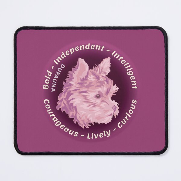 Item preview, Pink Beloved Yorkie Personality designed and sold by DuFauna.