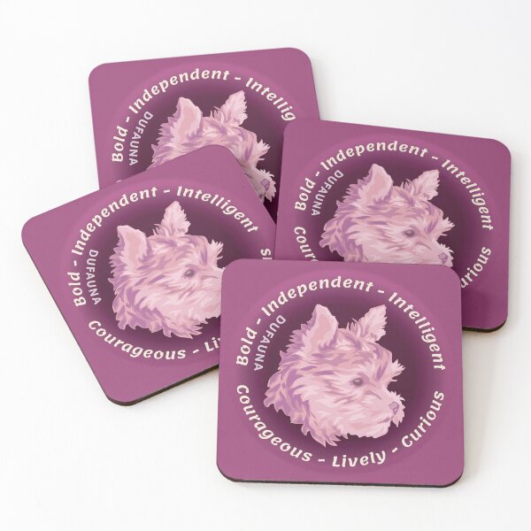 Item preview, Pink Beloved Yorkie Personality designed and sold by DuFauna.