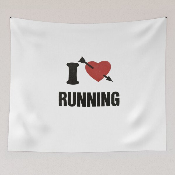 Item preview, Vintage I Love Running designed and sold by QuayTradingCo.