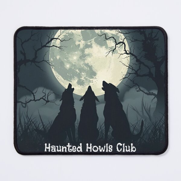 Item preview, Haunted Howls Club designed and sold by PetJoyPrintsCO.