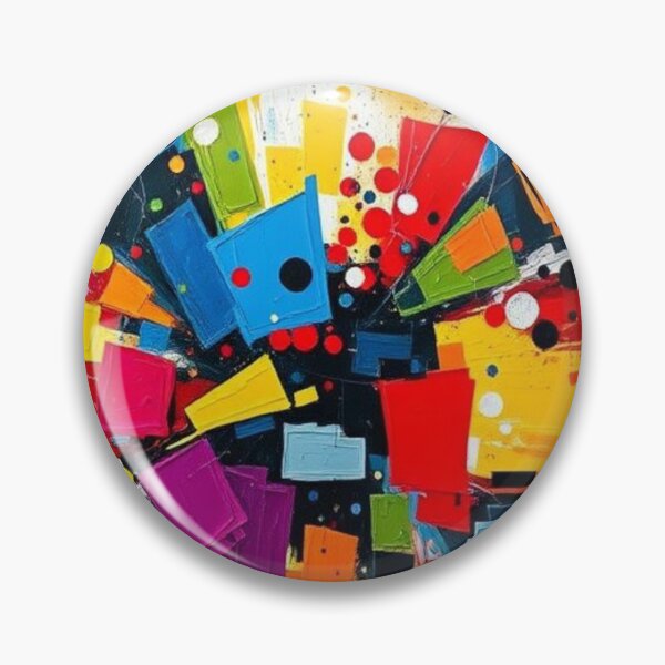 Item preview, Abstract Art Accessories - Explosion of Vibrant Colors - Unique and Modern Designs designed and sold by XNewStore.