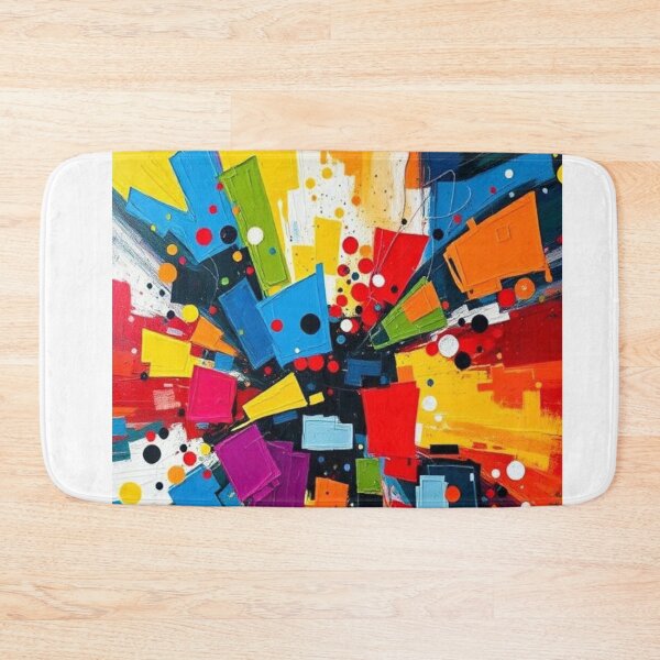 Item preview, Abstract Art Accessories - Explosion of Vibrant Colors - Unique and Modern Designs designed and sold by XNewStore.