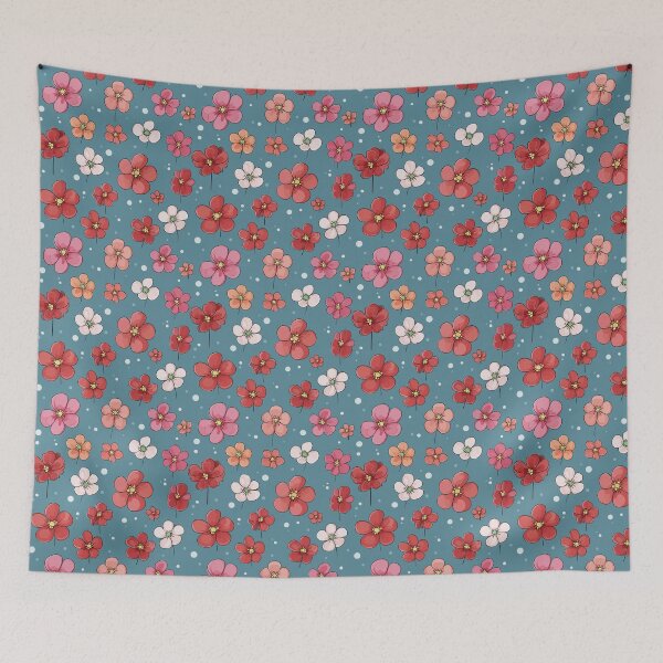 Item preview, Peachy Flowers designed and sold by InkhousePrints.
