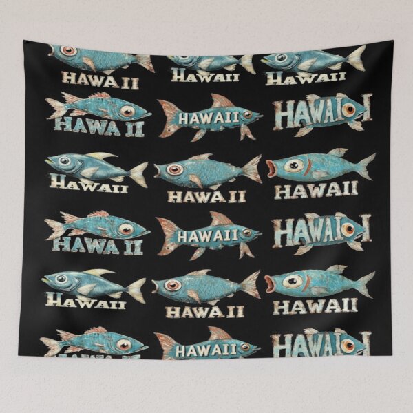 Item preview, Hawaii Fish Poster Art designed and sold by Infopreneur1231.