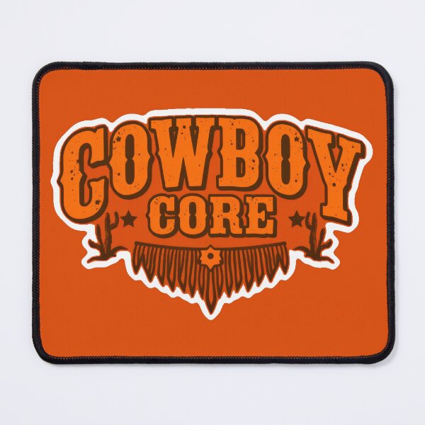 Item preview, Western Cowboy Core Typography designed and sold by CTM ArtStudio.