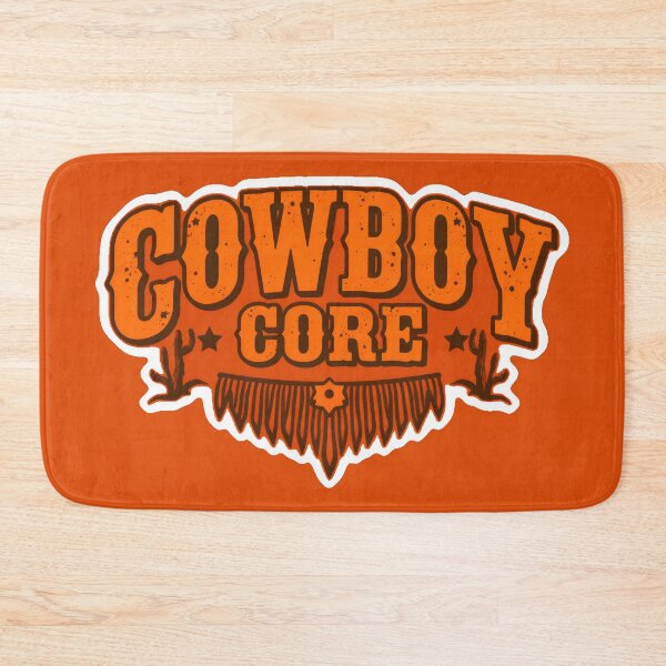 Item preview, Western Cowboy Core Typography designed and sold by CTM ArtStudio.