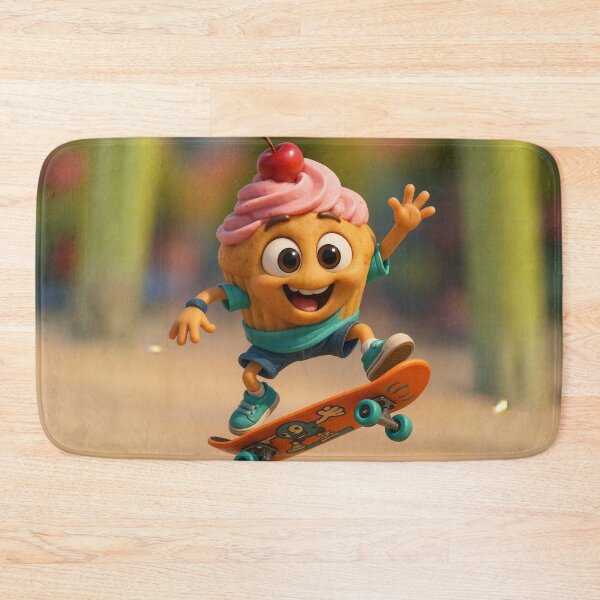 Item preview, Skater Cupcake designed and sold by Sillytoe.