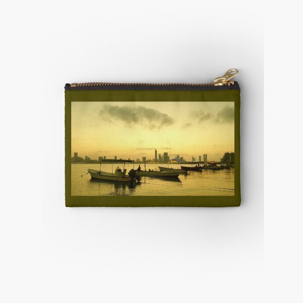 Item preview, A quiet sea harbor on the sea, calm skies at sunset, and fishermen boats rest after the trouble of a quick walk in the middle of the sea designed and sold by Williams Anderson.