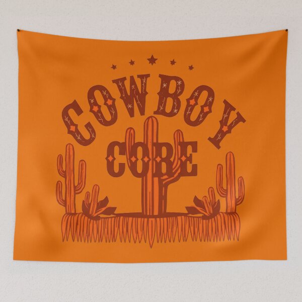 Item preview, Western Cowboy Core Typography designed and sold by CTM ArtStudio.