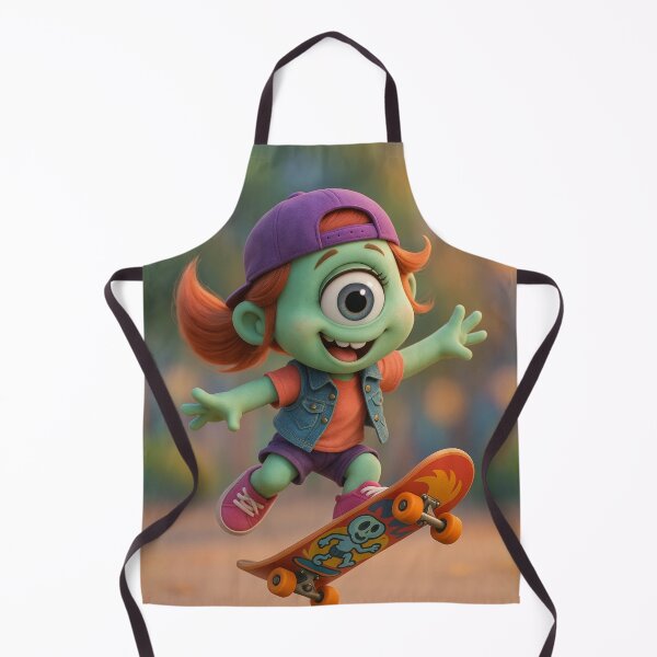Item preview, Skater Cyclops Girl designed and sold by Sillytoe.