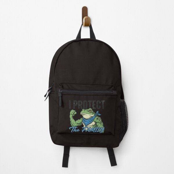 Item preview, Frog – I Protect The Family designed and sold by Catana Design.