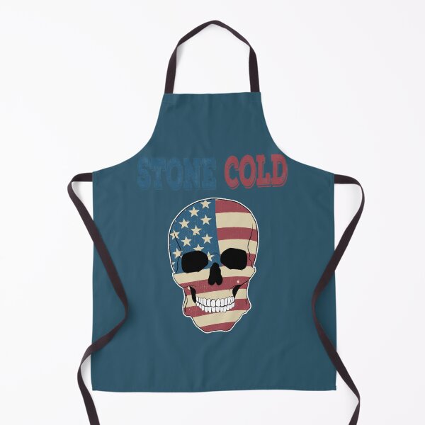 Item preview, A Nice Icy Tee For Cold Persons Saying Stone Cold  Design American Flag Skull America Stars (2) designed and sold by ClickCrafty.